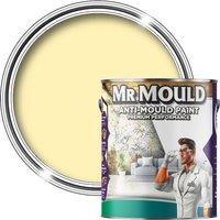 MR MOULD Anti-Mould Paint - 1L - Best Anti Mould Protection Paint for all Interior Walls & Ceilings in Light Yellow