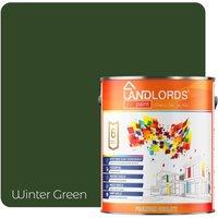 LANDLORDS PAINT One Coat Paint - 5L in Winter Green