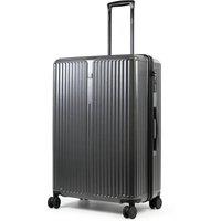 Lugg AirGlide 24 Inch Suitcase, Polycarbonate Hard Shell (66x45.5x27cm) in Grey | Size: Medium