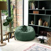 rucomfy Beanbags rucomfy Slouchbag Bean Bag - Classic Snug Indoor Seat for Adults in Dark Green