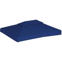 Berkfield Home 2-Tier Gazebo Top Cover 310 g/m 4x3 m Blue