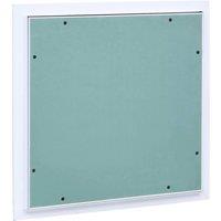 Berkfield Home Access Panel with Aluminium Frame & Plasterboard 300x300 mm