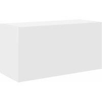 Berkfield Home Bathroom Wall Cabinet White 60x25x30 cm Engineered Wood | Size: 60 x 25 x 30 cm