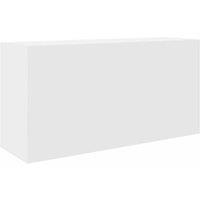 Berkfield Home Bathroom Wall Cabinet White 80x25x40 cm Engineered Wood | Size: 80 x 25 x 40 cm
