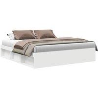 Berkfield Home Bed Frame White 180x200 cm Super King Size