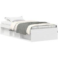 Berkfield Home Bed Frame White 90x190 cm Single