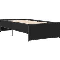 Berkfield Home Bed Frame without Mattress Black 100x200 cm