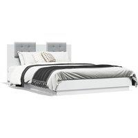 Berkfield Home Bed Frame without Mattress White 140x200 cm