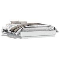 Berkfield Home Bed Frame without Mattress White 140x200 cm