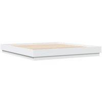 Berkfield Home Bed Frame without Mattress White 180x200 cm Super King