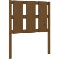 Berkfield Home Bed Headboard Honey Brown 80.5x4x100 cm Solid Wood Pine