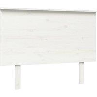 Berkfield Home Bed Headboard White 104x6x82.5 cm Solid Wood Pine