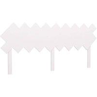 Berkfield Home Bed Headboard White 178x3x80.5 cm Solid Wood Pine