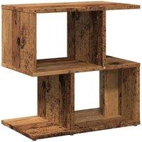 Berkfield Home Bedside Cabinet Old Wood 50x30x51.5 cm Engineered Wood in Brown