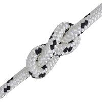 Berkfield Home Braided Boat Rope Polyester 6 mm 500 m White