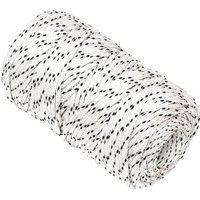 Berkfield Home Braided Boat Rope White 2 mmx500 m Polyester