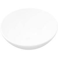 Berkfield Home Ceramic Bathroom Sink Basin White Round