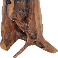 Berkfield Home Coffee Table 40x40 cm Solid Teak Wood in Brown
