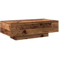 Berkfield Home Coffee Table Old Wood 100x49.5x31 cm Engineered Wood in Brown