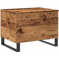 Berkfield Home Coffee Table Old Wood 60x44.5x45 cm Engineered Wood in Brown