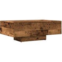 Berkfield Home Coffee Table Old Wood 85x55x31 cm Engineered Wood in Brown | Size: 85 x 55 x 31 cm
