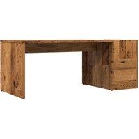 Berkfield Home Coffee Table Old Wood 90x45x35 cm Engineered Wood in Brown | Size: 90 x 45 x 35 cm