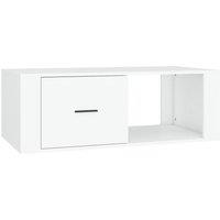 Berkfield Home Coffee Table White 100x50.5x35 cm Engineered Wood