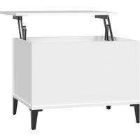Berkfield Home Coffee Table White 60x44.5x45 cm Engineered Wood