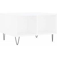 Berkfield Home Coffee Table White 60x50x36.5 cm Engineered Wood