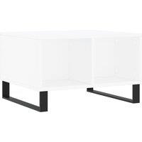Berkfield Home Coffee Table White 60x50x36.5 cm Engineered Wood