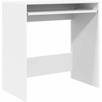 Berkfield Home Computer Desk White Engineered wood Compact Organizers