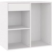 Berkfield Home Cosmetic Cabinet White 80x40x75 cm Engineered Wood | Size: 80 x 40 x 75 cm