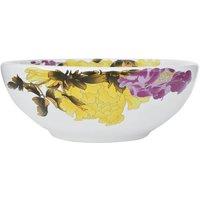 Berkfield Home Countertop Basin Multicolour Round 41x14 cm Ceramic in White | Size: 41x14 cm