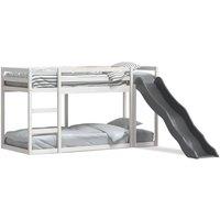 Berkfield Home Bunk Bed with Slide&Ladder without Mattress White 90x200 cm