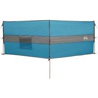 Berkfield Home Camping Windbreak Blue 344x120 cm Waterproof
