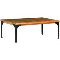 Berkfield Home Coffee Table 100x60x35 cm Solid Reclaimed Wood in Brown | Size: 100 x 60 x 35 cm