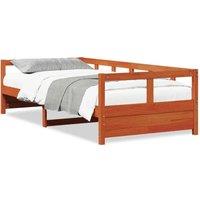 Berkfield Home Daybed without Mattress Wax Brown 80x200 cm Solid Wood Pine