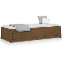 Berkfield Home Day Bed Honey Brown 90x200 cm Solid Wood Pine
