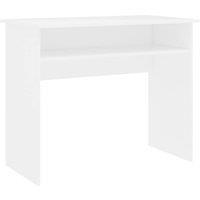 Berkfield Home Desk White 90x50x74 cm Engineered Wood | Size: 90 x 50 x 74 cm