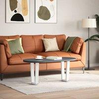 Berkfield Home Dining Table Legs V-Shape 2 pcs White 38x(42-43.3) cm Steel