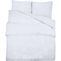 Berkfield Home Duvet Cover Set White 135x200 cm Cotton
