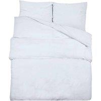 Berkfield Home Duvet Cover Set White 200x200 cm Cotton