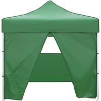 Berkfield Home Foldable Tent 3x3 m with 4 Walls Green
