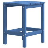 Berkfield Home Garden Adirondack Table Aqua Blue 38x38x46 cm HDPE | Size: 38 x 38 x 46 cm