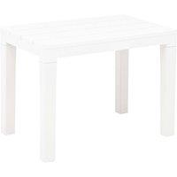 Berkfield Home Garden Benches 2 pcs White Plastic