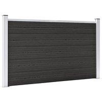 Berkfield Home Garden Fence WPC 180x105 cm Grey