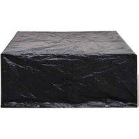 Berkfield Home Garden Furniture Cover 10 Eyelets 260 x 260 x 90 cm in Black
