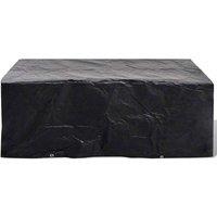 Berkfield Home Garden Furniture Cover 8 Eyelets 200 x 160 x 70 cm in Black