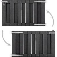 Berkfield Home Garden Gate WPC 100x60 cm Grey