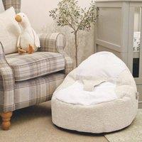 rucomfy Beanbags rucomfy Snug Gaga Baby Bean Bag - Soft & Supportive Newborn Seat in Cream